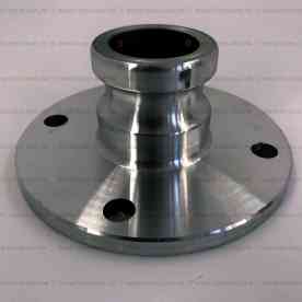 Камлок с фланцем (FA-200  2" (50 мм), алюминиевый)